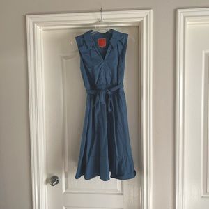 Blue Retro-Style ModCloth Dress